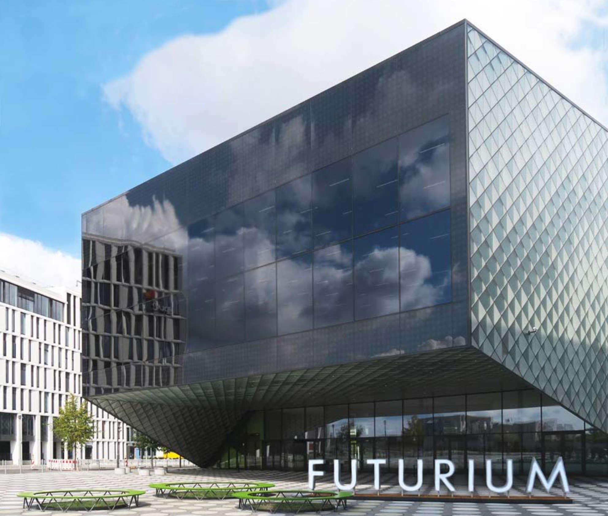 GEO PROTECT®-Referenz: Regenwassernutzung, Niedrigstenergiegebäude Museum Futurium.