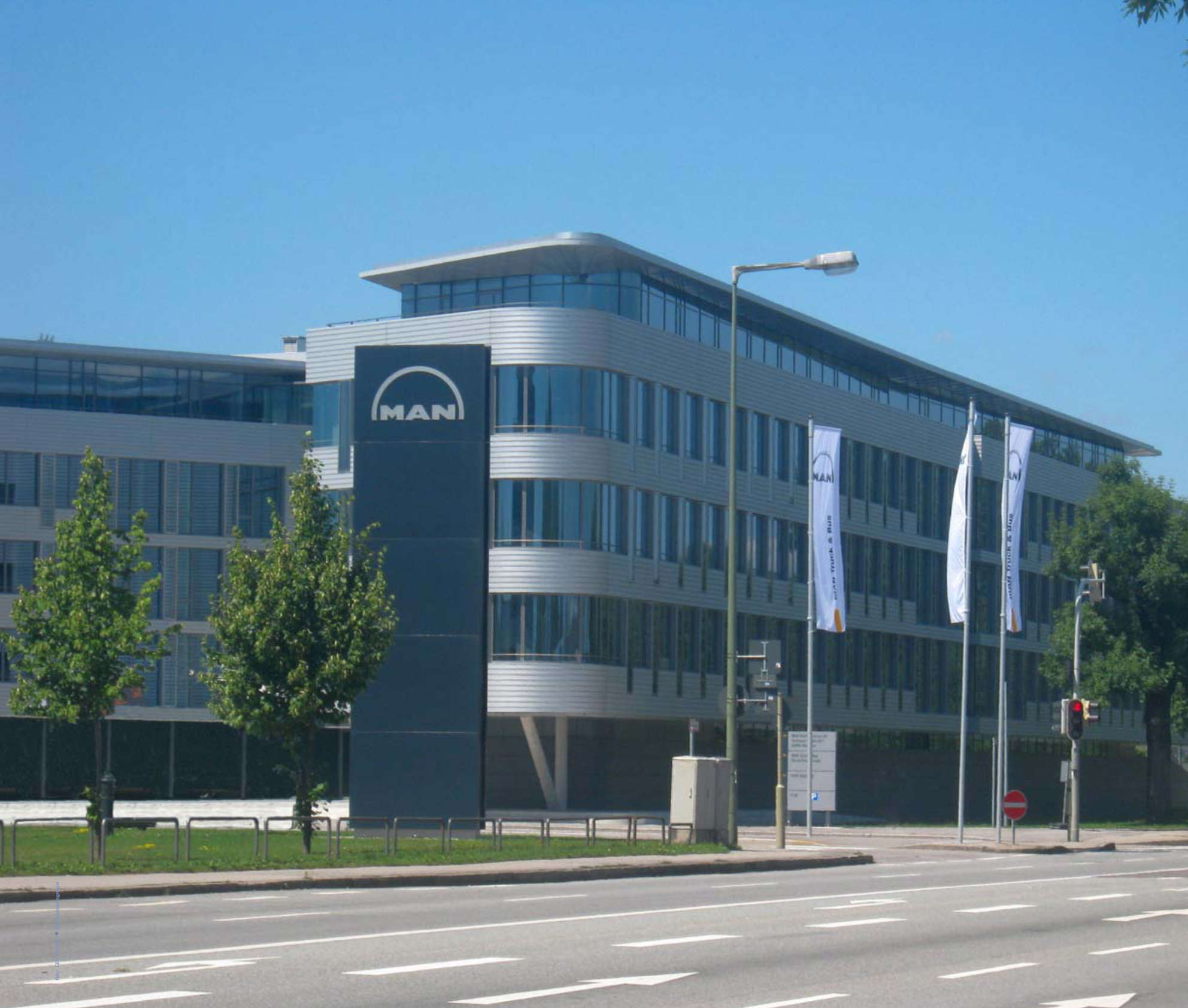 GEO PROTECT®-Referenz zur Regenwasserbehandlung, MAN Firmensitz.