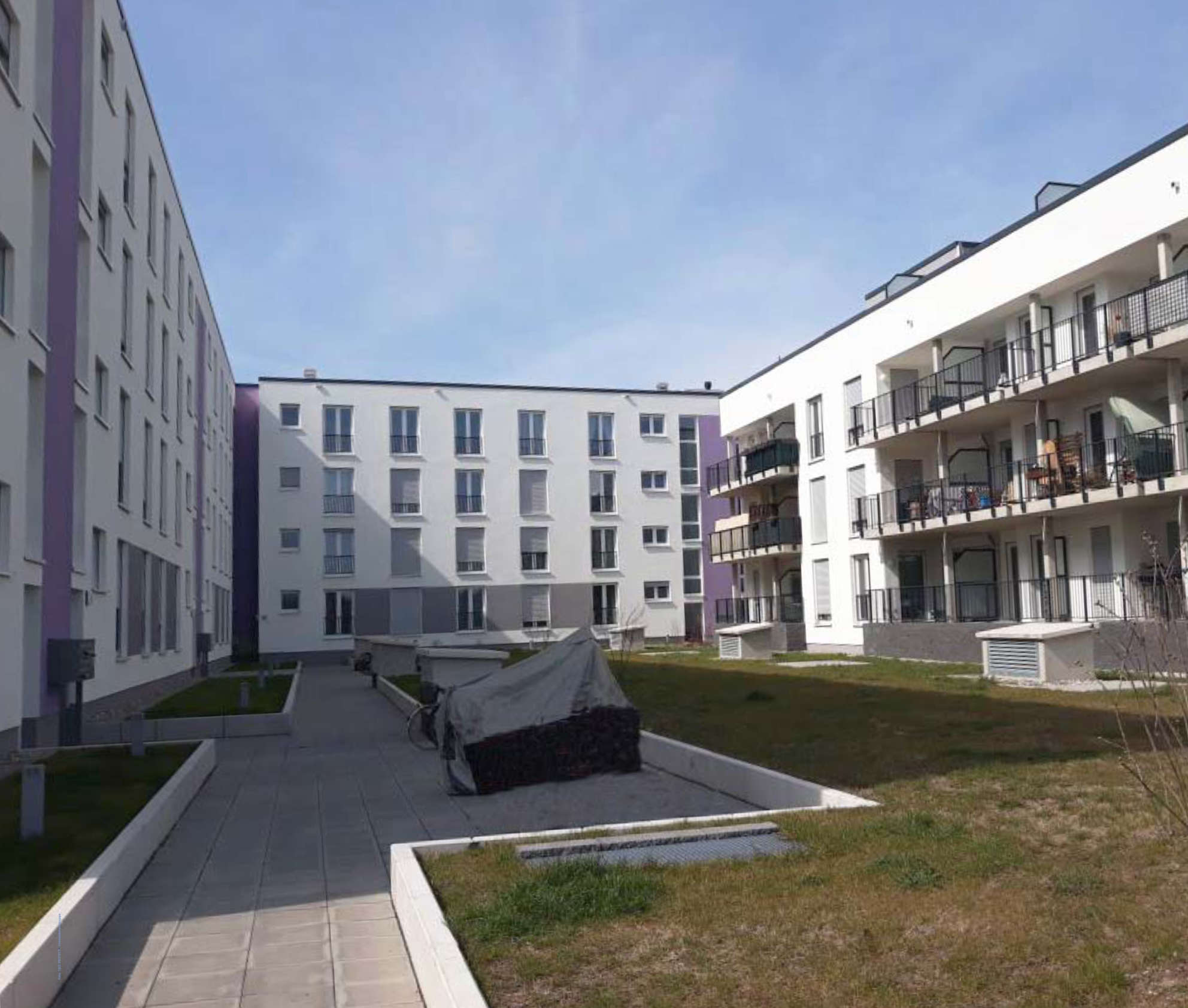  GEO PROTECT®-Referenz: Regenwassernutzung, Wohnanlage Dahlia I und II.