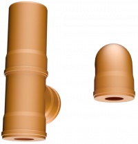 GEO PROTECT®-Abflussdrossel LiquiNorm-adapt, zur Abflusssteuerung von Regenwasser, zum Aufstecken auf eine Rohrleitung.